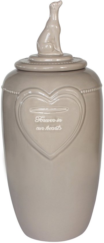 Happy-House Memory Collection Urn 14.5x14.5x32.7 cm 4.5 l Beige Large