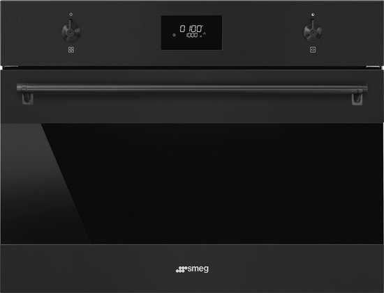 SMEG SO4301M0N – Inbouw Grill-magnetron – 40 liter – 800 W – 45 cm – Zwart