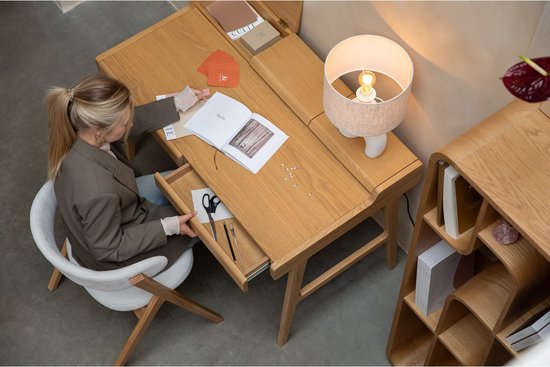 Table de bureau ZUIVER Kaat Natural