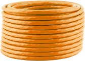 Bol.com S/FTP CAT7 10 Gigabit 1000 MHz netwerkkabel met vaste aders - AWG23 - LSZH / oranje - 50 meter aanbieding