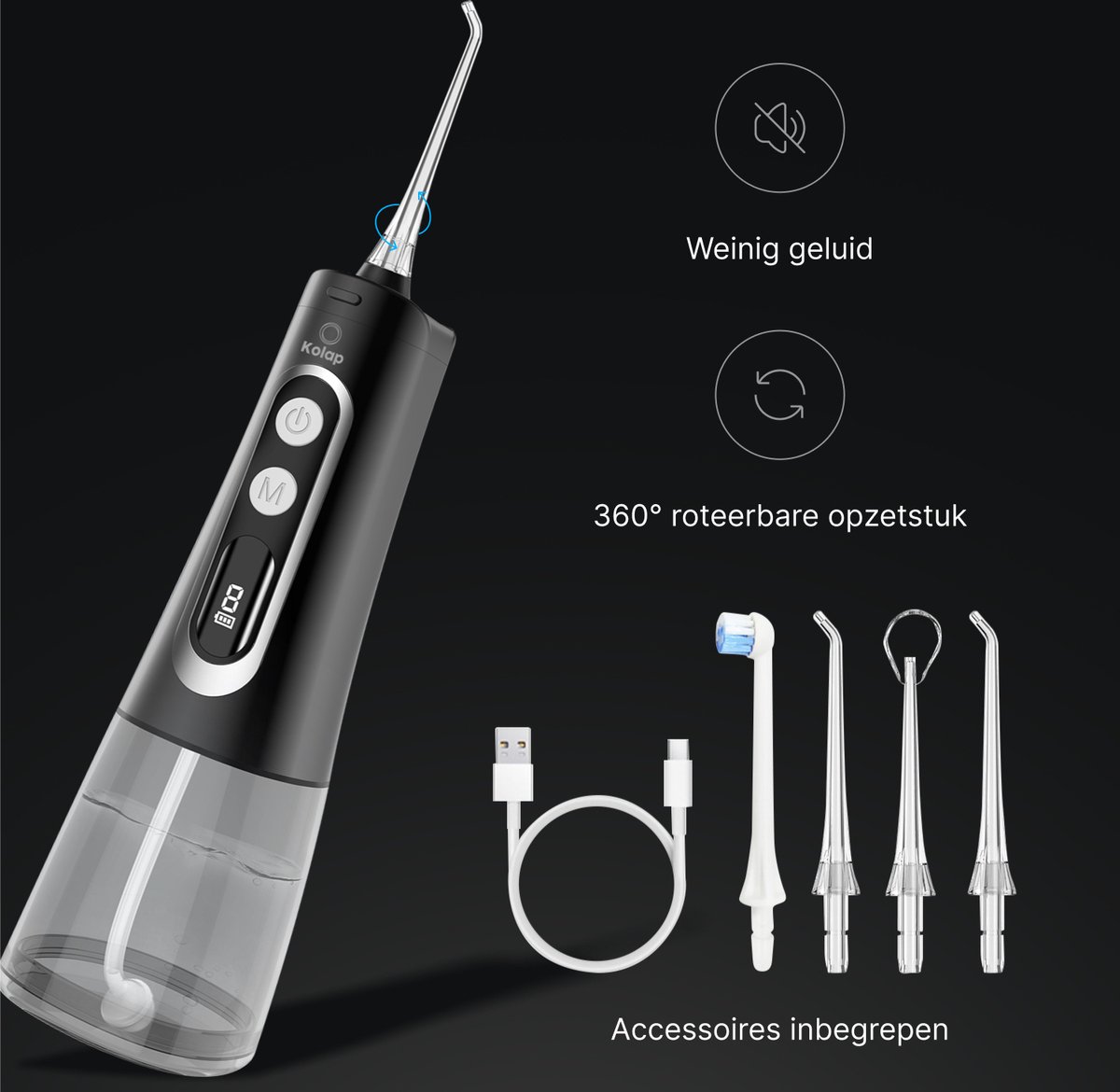 Kolap Waterflosser Midnight Edition thumbnail 4