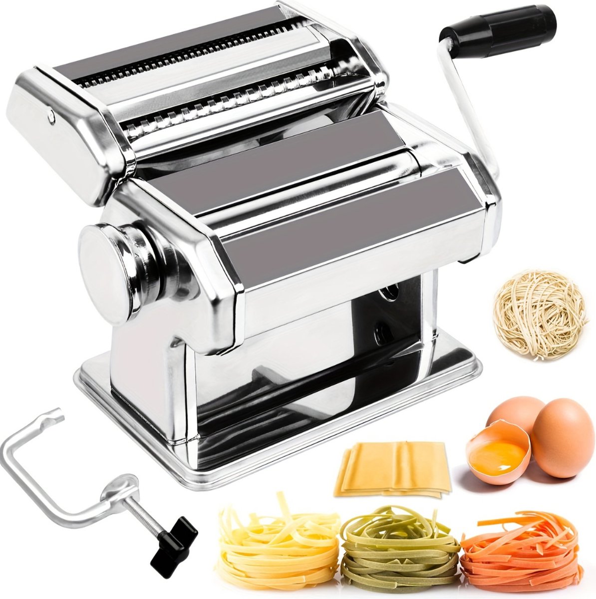 Bovista Pastamaker - Pastamachine - Spaghetti - Lasagne - Keukenmachine