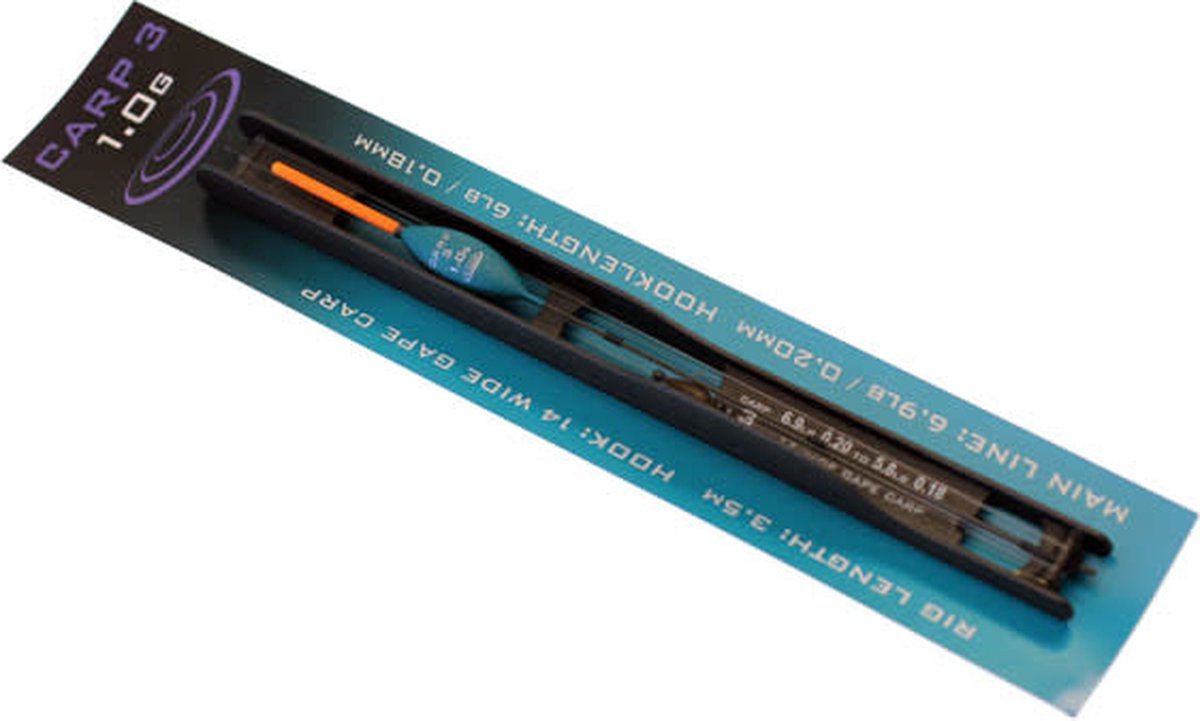 Drennan Carp 3 (3,5m) - Maat : dobber 0.8g - haak 14 - 0.20mm