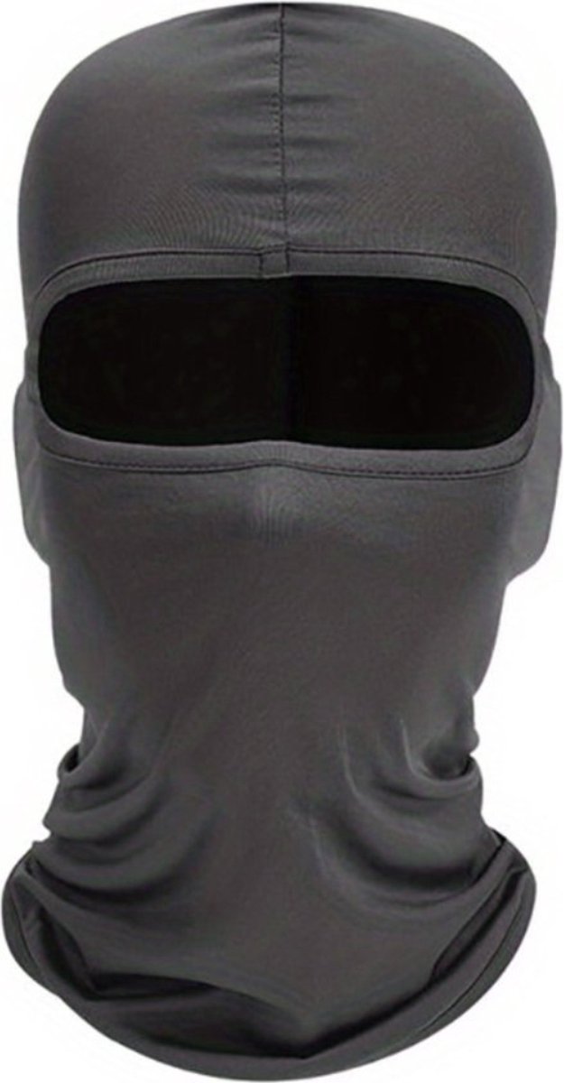 Bovista Ski Masker Ski Mask Balaclava Winter Masker Bivakmuts Full Face Mask Donkergrijs