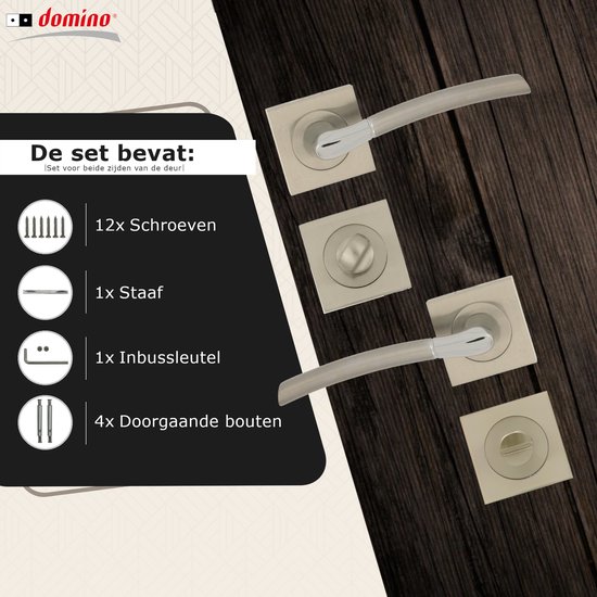 Zwart WC Deurbeslag kopen? | Online Deurbeslagshop