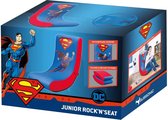 Subsonic Superman Junior Rock'n Seat - Game Stoel / Gaming Chair - Blauw / Rood