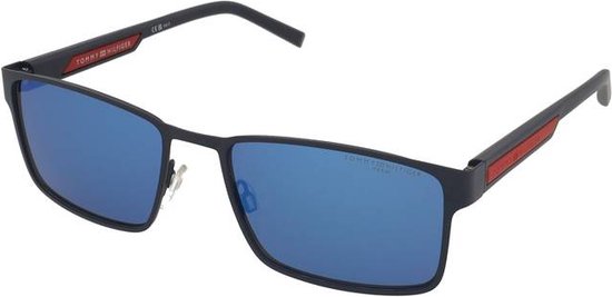 Tommy Hilfiger TH 2087/S Matte blue 57/19/145 MAN Zonnebrillen van Tommy Hilfiger — afbeelding 3