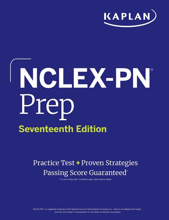 Kaplan Test Prep- NCLEX-PN Prep, Seventeenth Edition (2025): ... - cover