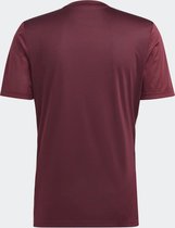 Adidas Tabela 23 Shirt Korte Mouw Heren - Bordeaux / Wit | Maat: XL
