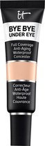 IT Cosmetics Bye Bye Under Eye Concealer - 24U Gepigmenteerde Dekking - Geformuleerd met Peptiden, Collageen, Hyaluronzuur en Vitamine E - Volledig Dekkend & Anti-Aging - Medium Beige 24.0 - 12ml