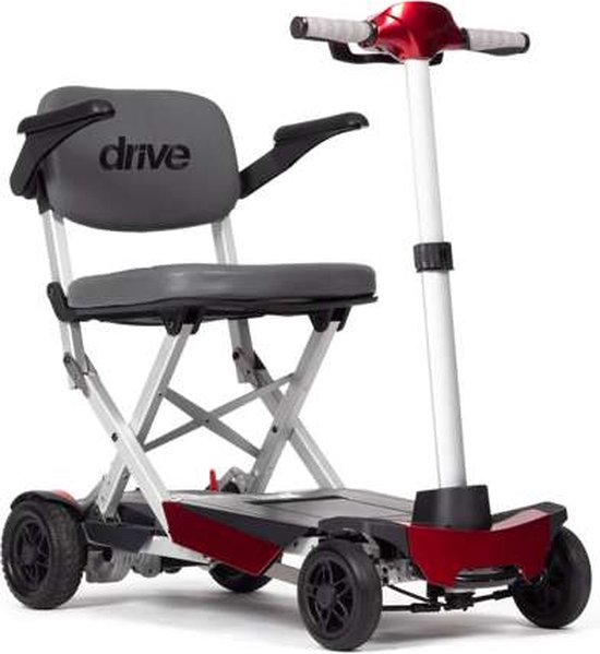 Scootmobiel Manual Fold+ - Compact opvouwbaar - Verhoogd zitcomfort -...