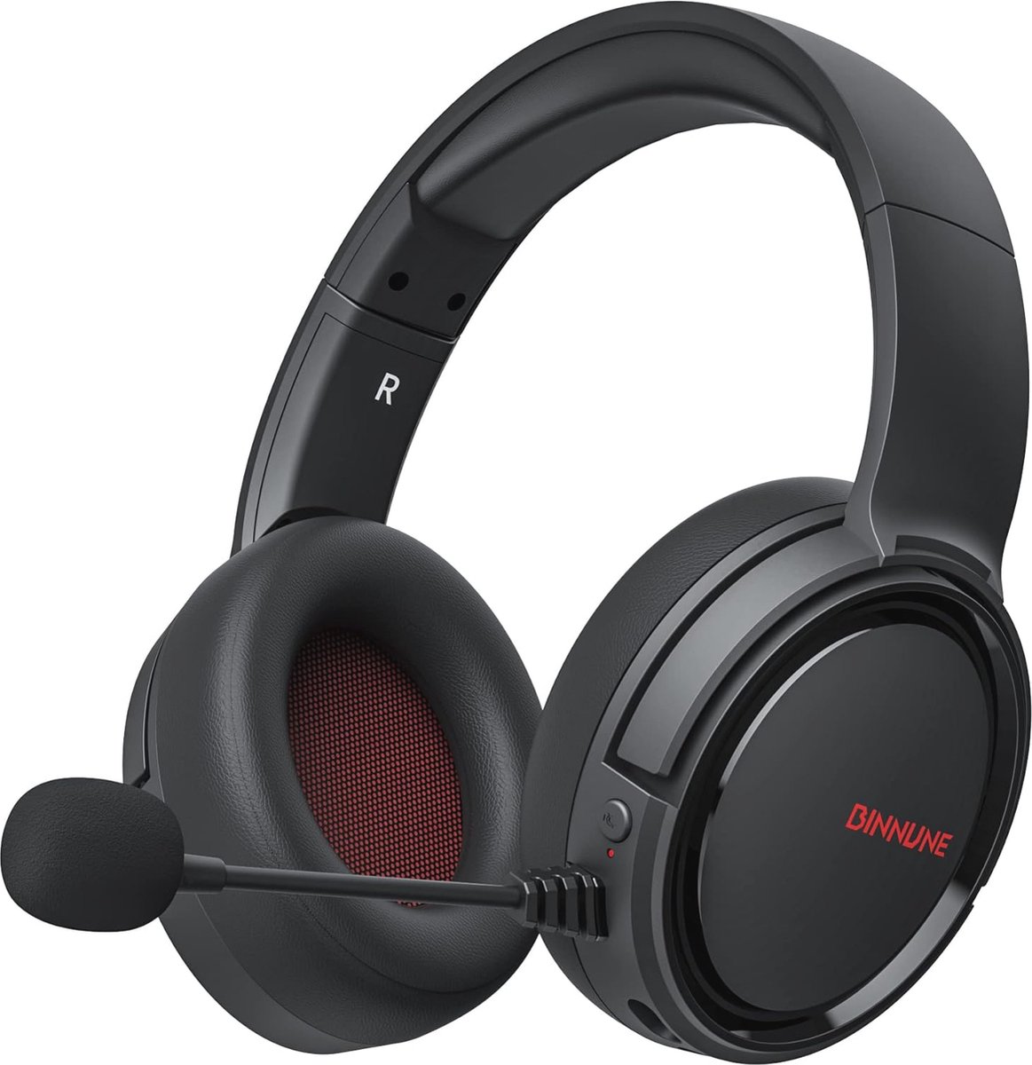 Draadloze Gaming Headset met Laag Latentie en 48 Uur Batterijduur