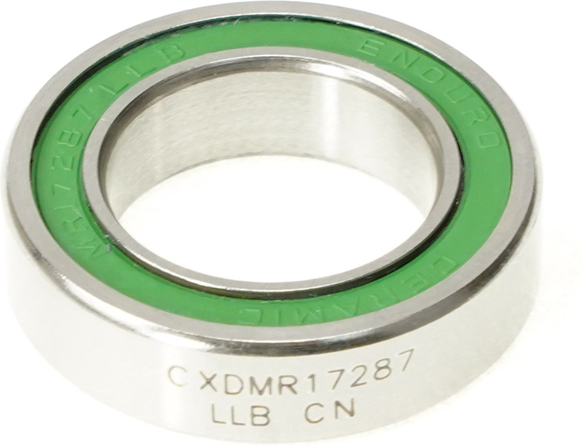 Enduro Bearings Bb Cxd Mr 17287 Llb Cn-bx Xd-15 Ceramic Hybrid Abec-5 Radial Lager Zilver 17 x 28 x 7 mm