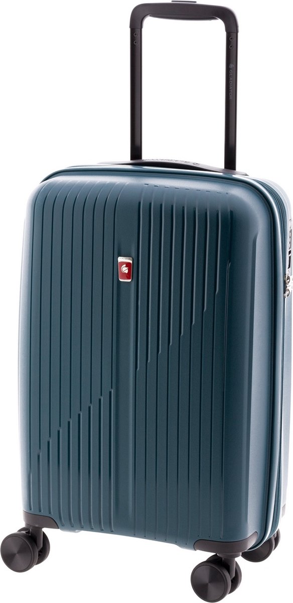 Gladiator Calypso Expandable Handbagage Koffer met TSA slot - 55 cm - 34/36 liter - Petrol
