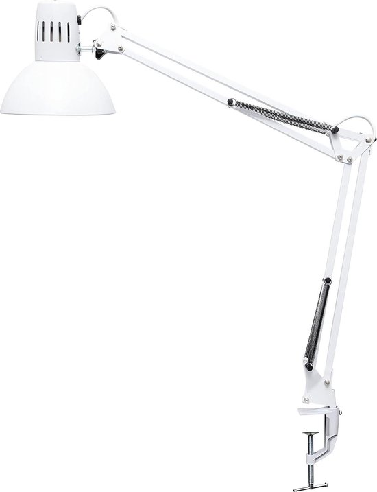MAUL Bureaulamp MAULstudy | verstelbare klemlamp met scharnierarm voor