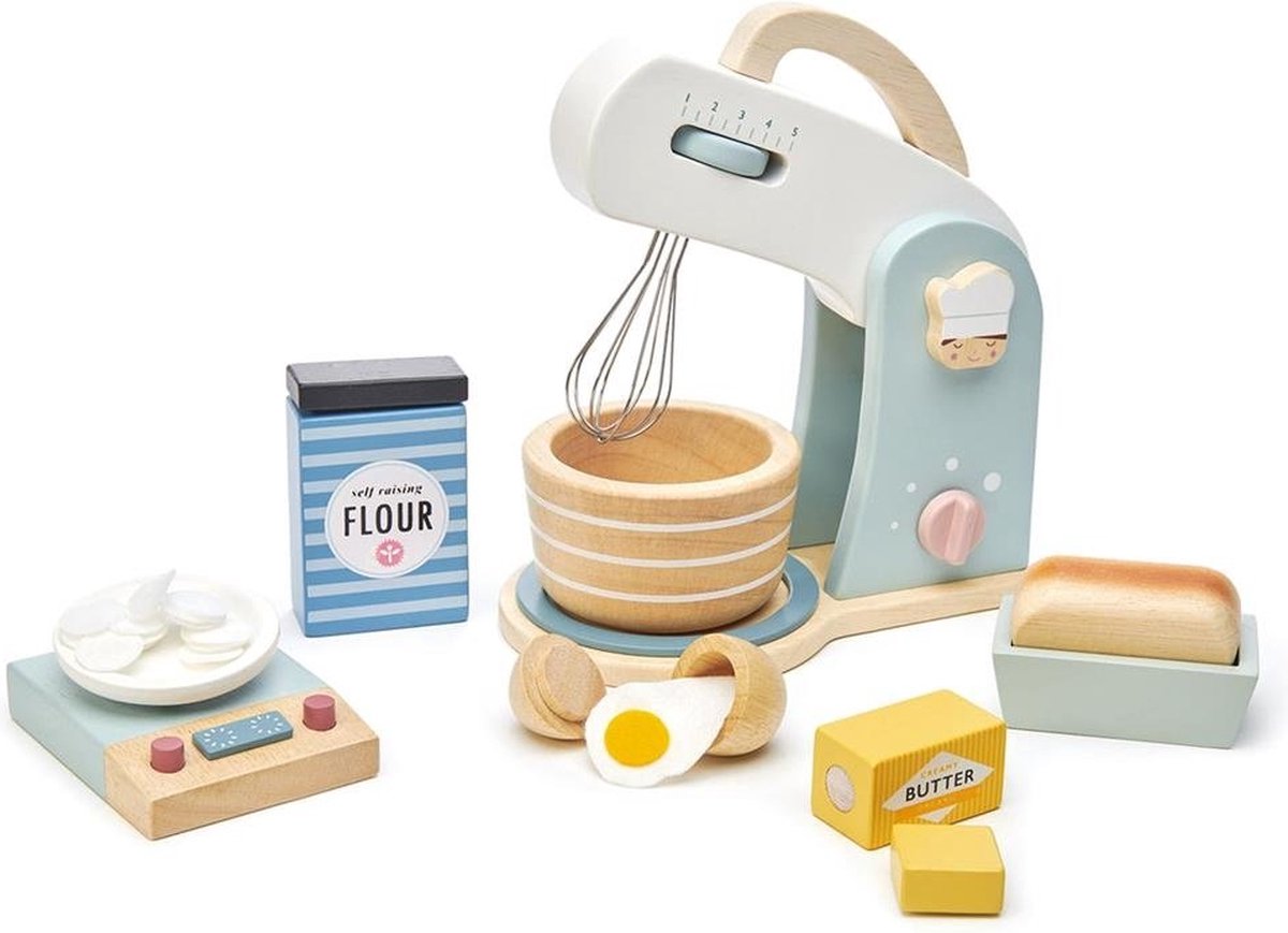 TENDER LEAF Playing - Home Baking Set - 28X21,5X27,5Cm - Met Accessoires - 3 Jaar