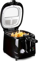 Bol.com 25-liter Friteuse van kunststof in de kleur zwart met diepte-filter aanbieding