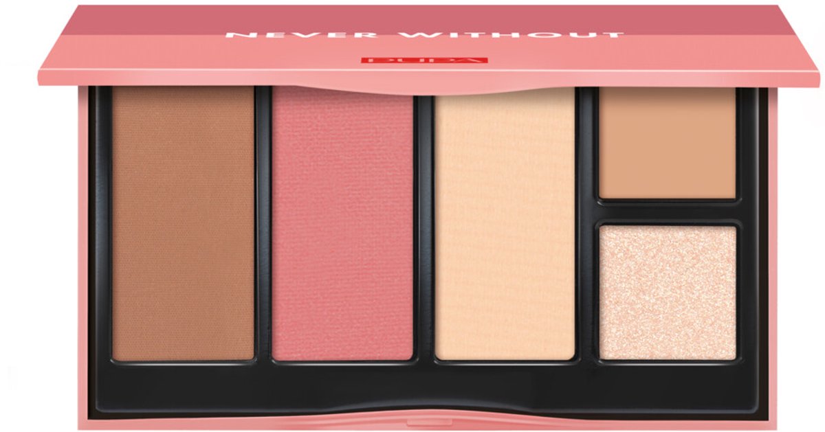 Bol.com Pupa Never Without All In One Face Palette - Medium Skin - 15.2g aanbieding