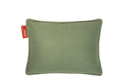 Stoov Warmtekussen | Ploov Mid Green | Duurzaam & Draadloos | Infrarood warmtekussen | 45x60 cm | Plus batterij