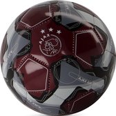 Ajax- mini ballon rouge bordeaux
