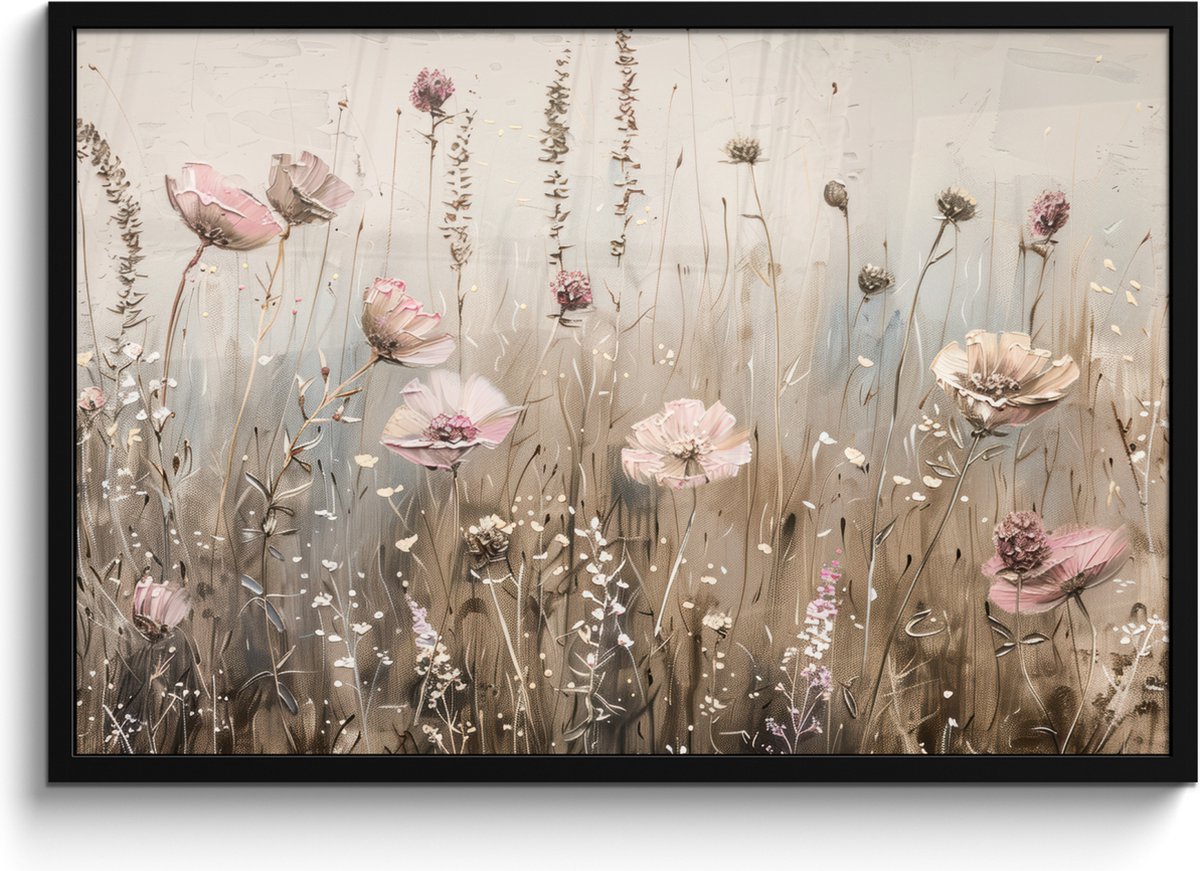 Wilde bloemen weide Zuid-Afrika van Corinne Welp op canvas, behang en meer