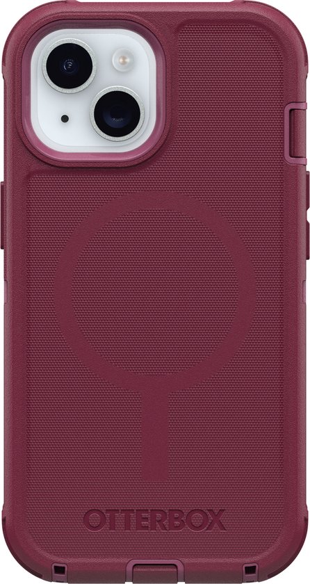 OtterBox Defender Hoesje - Geschikt voor Apple iPhone 16e/15/14/13 - MagSafe Compatible - Foxberry