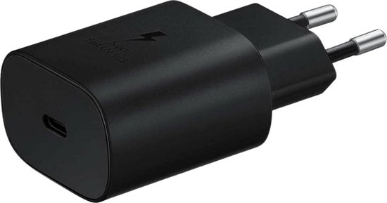 Samsung Universele USB-C adapter/oplader - Snellader (25W) - Zwart
