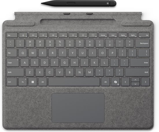 Microsoft Surface Pro Keyboard Cover met Slim Pen - Platina - Microsoft - Hoofdafbeelding