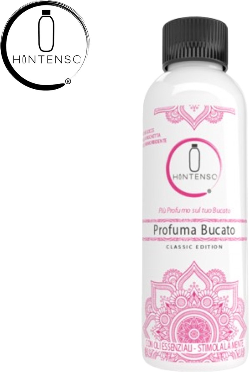 Wasparfum Hintenso Classic Edition Pink 500ml 70 Wasbeurten - Inclusief 1 gratis tester - Frisse was - Heerlijke geur - Textielverfrisser - Wasverzachter - Bloemengeur - Wasparfum - Wasmachine
