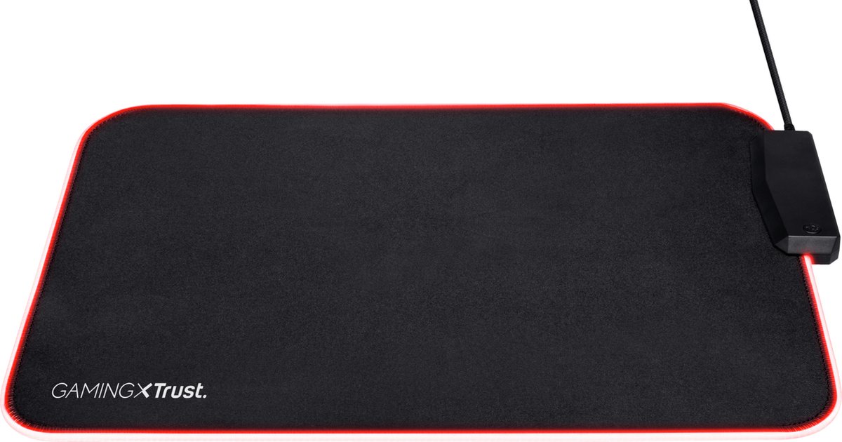 Trust GXT 765 Glide-Flex - Muismat - RGB - met USB HUB - 4 poorten