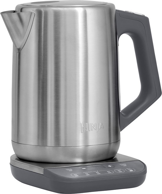 Ninja Foodi Luxe Waterkoker - met Temperatuurregeling - Warmhoud Functie - RVS - 1.7 liter - KT201EU