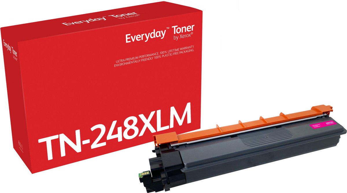 Everyday Magenta Toner compatibel met Brother TN248XLM, High capacity