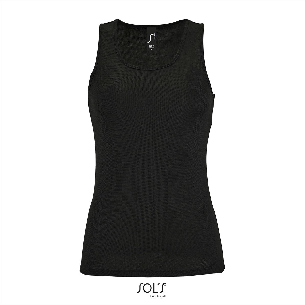 SOL'S Women´s Sports Tank Top Sporty L02117 - Black - XL
