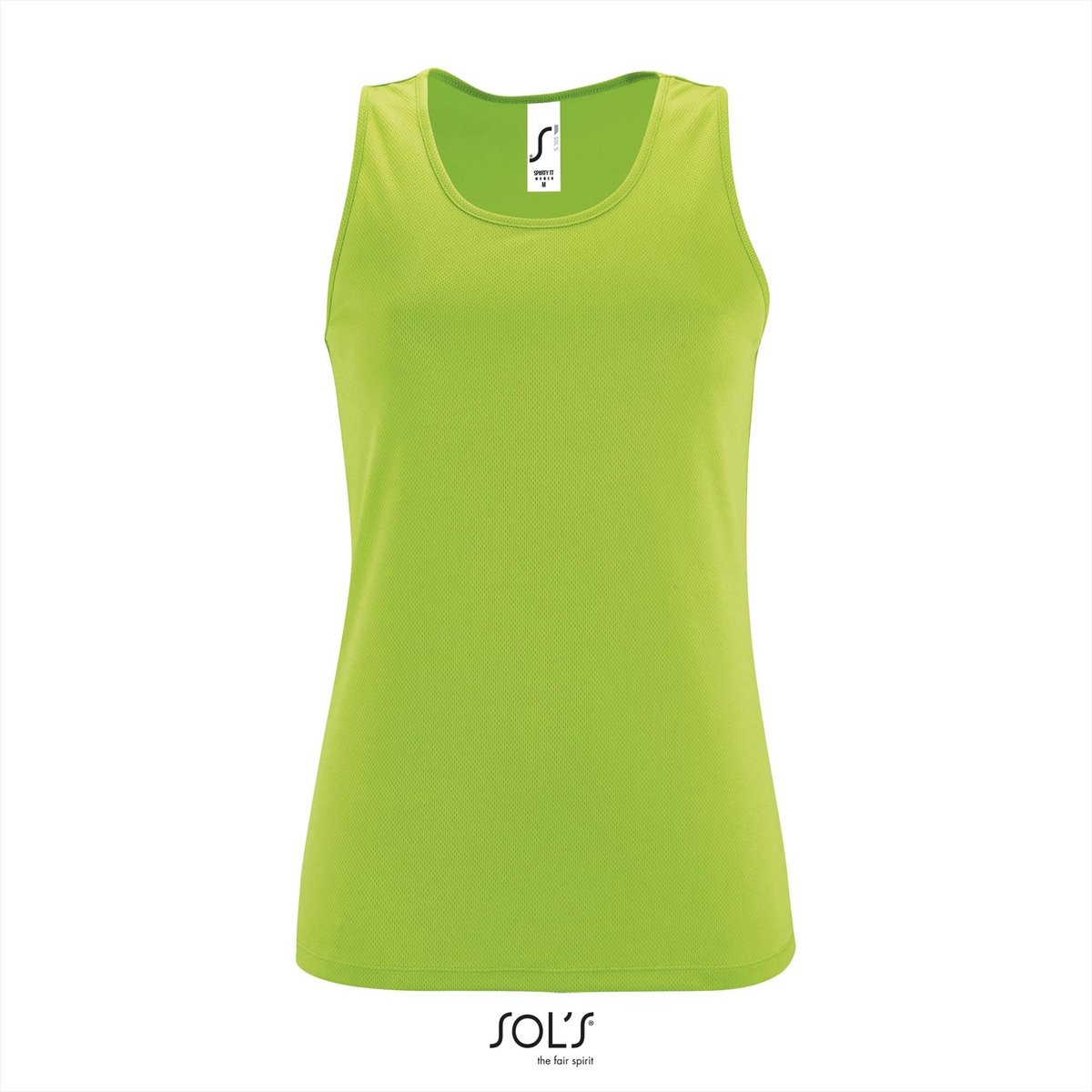 SOL'S Women´s Sports Tank Top Sporty L02117 - Neon Green - XL
