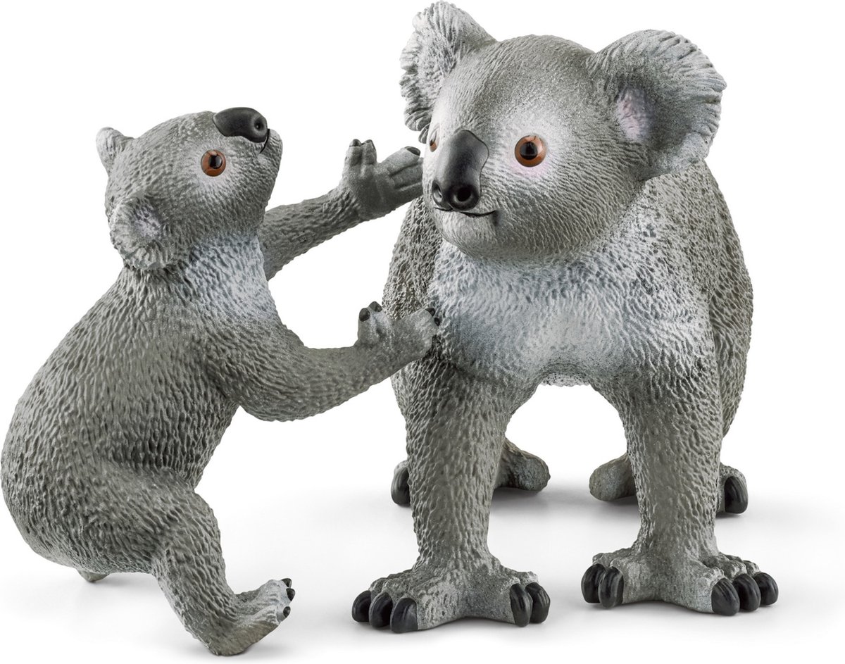schleich WILD LIFE - Koala Moeder en Baby - Speelfigurenset - Kinderspeelgoed voor Jongens en Meisjes - 3 tot 8 jaar - 42566 — afbeelding 8