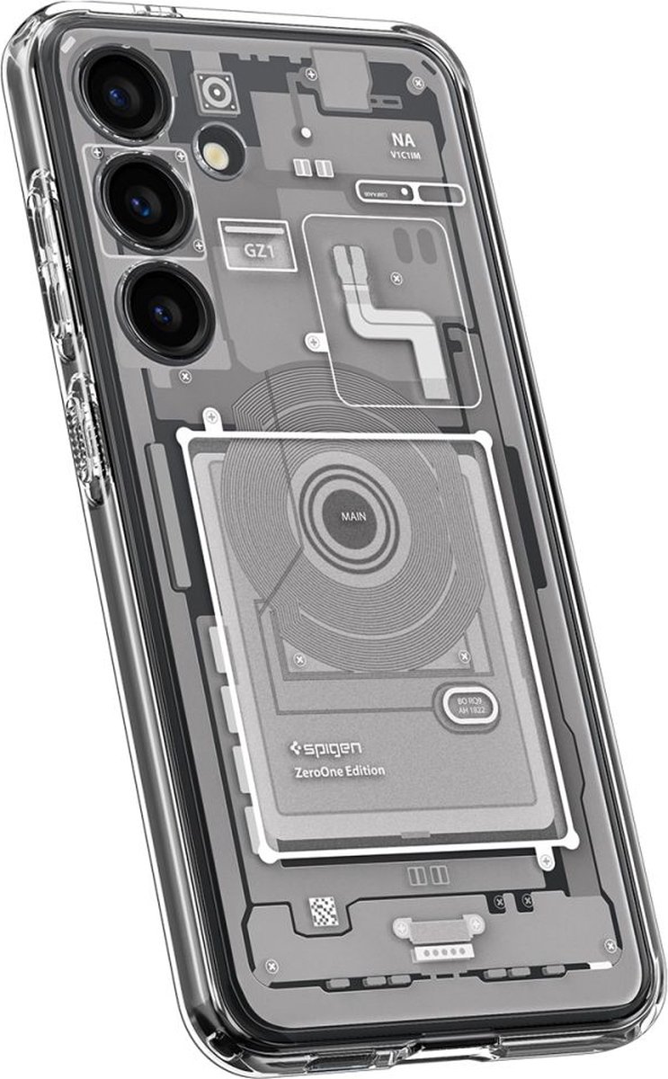 SPIGEN - ULTRA - HYBRID GALAXY S24 NUL EEN WIT