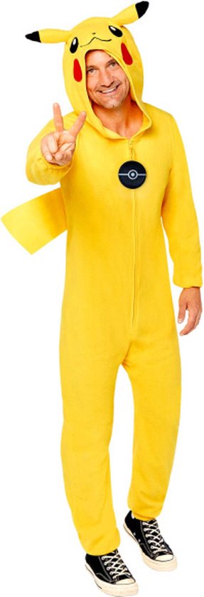 Amscan Verkleedpak Pokémon Pikachu Polyester Geel Maat Xxl