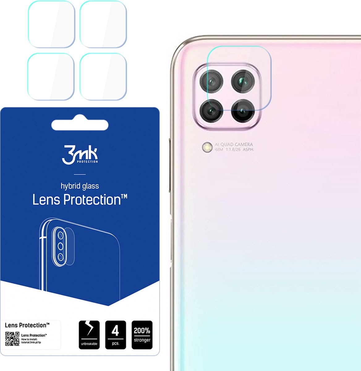 Huawei P40 Lite - 3mk Lens Protection