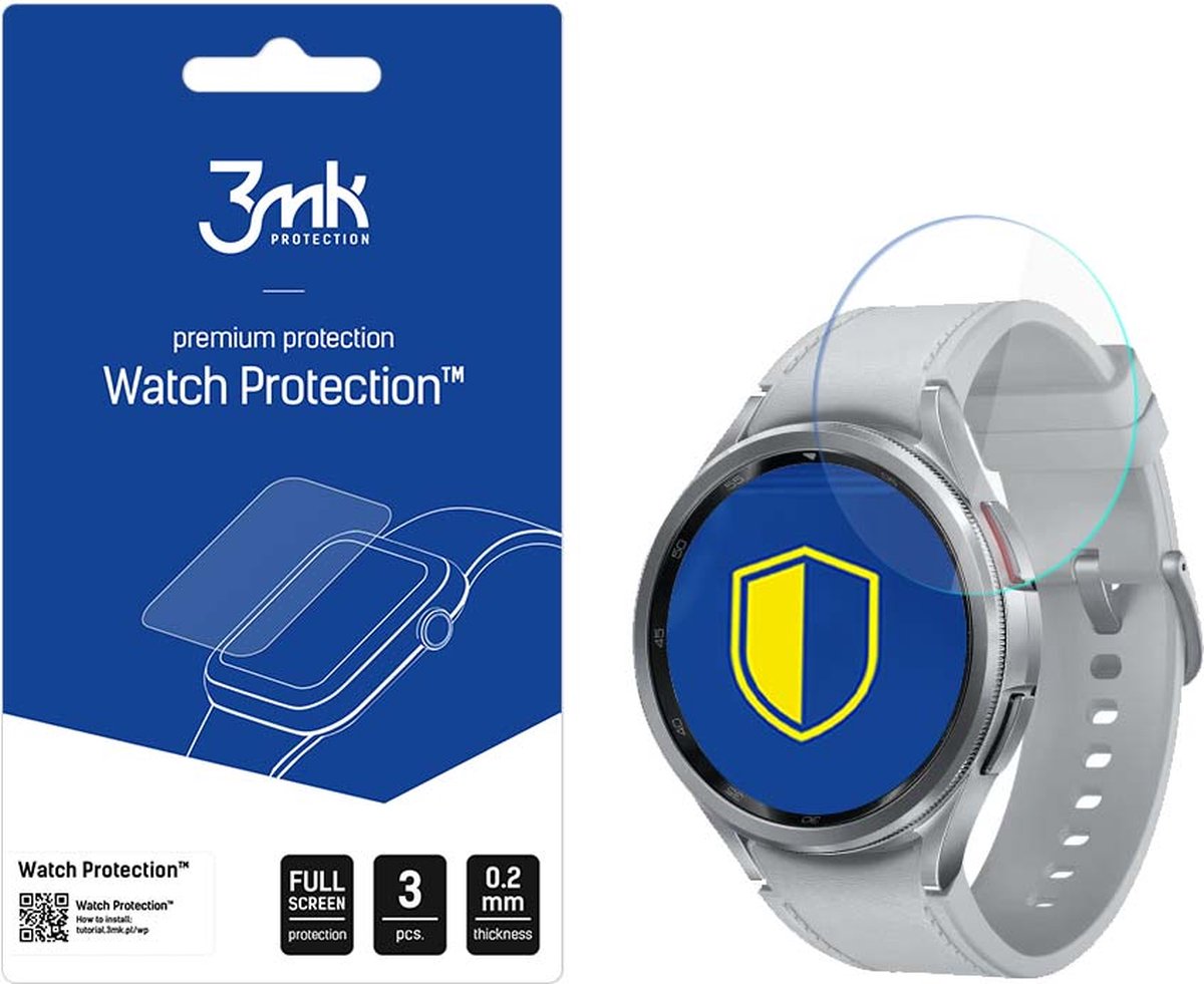 Samsung Galaxy Watch 6 Classic 47mm - 3mk Watch Protection v. FlexibleGlass Lite