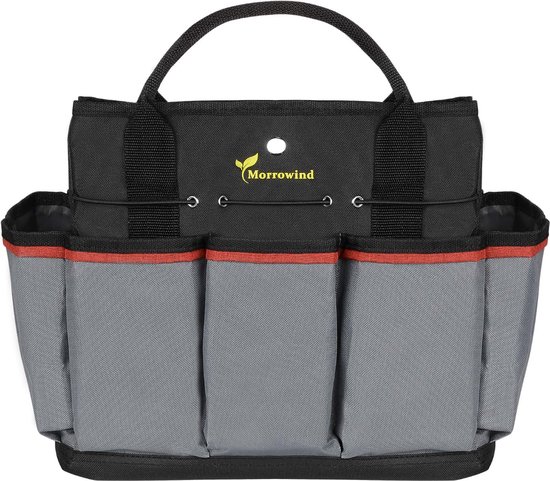 Stellar Tuingereedschapstas – Stoffen Tuindraagtas – Tuingereedschap Opbergtas – Gereedschapsorganizer met 8 Buitenvakken voor Tuinieren – Gereedschapsorganizer – Gereedschap organizer