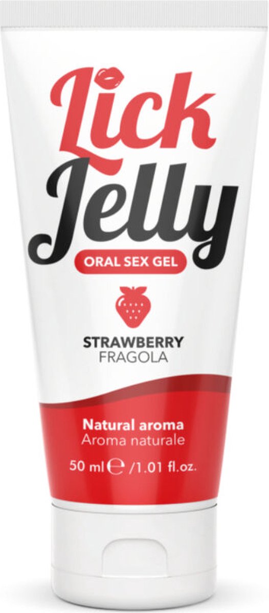 Goedkoopste INTIMATELINE - LICK JELLY GLIJMIDDEL AARDBEI 50 ML | ORALE SEKS GEL
