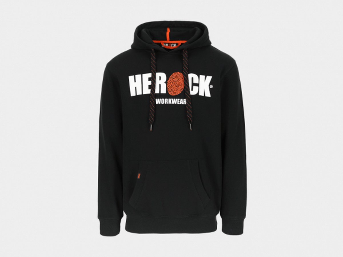 Herock Hero Sweater Met Kap Zwart XS