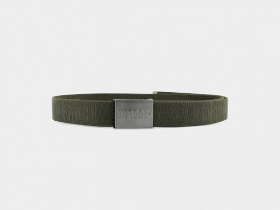 Ceinture Herock Glaucus noir Kaki Foncé