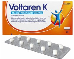 Voltaren K 12,5mg Diclofenac - 2 x 20 tabletten