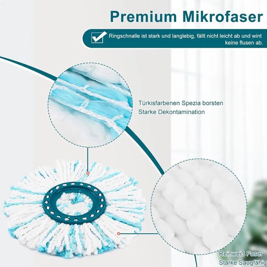Wischmopkopf CLEAN TWIST Disc Mop für alle glatten Böden hier kaufen