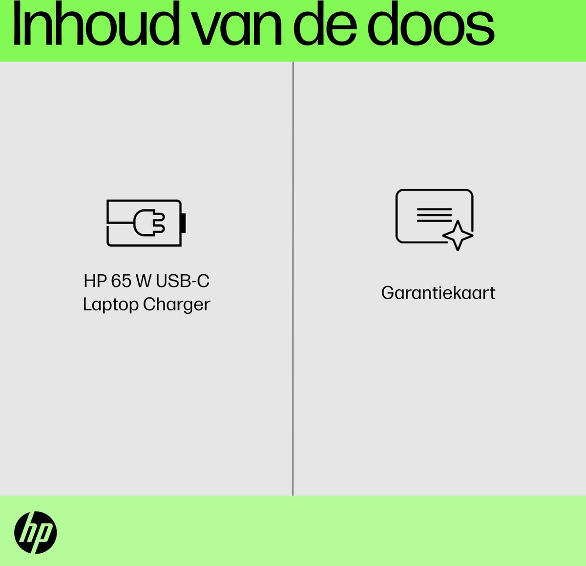 HP Usb-c 65w Laptop Charger Euro