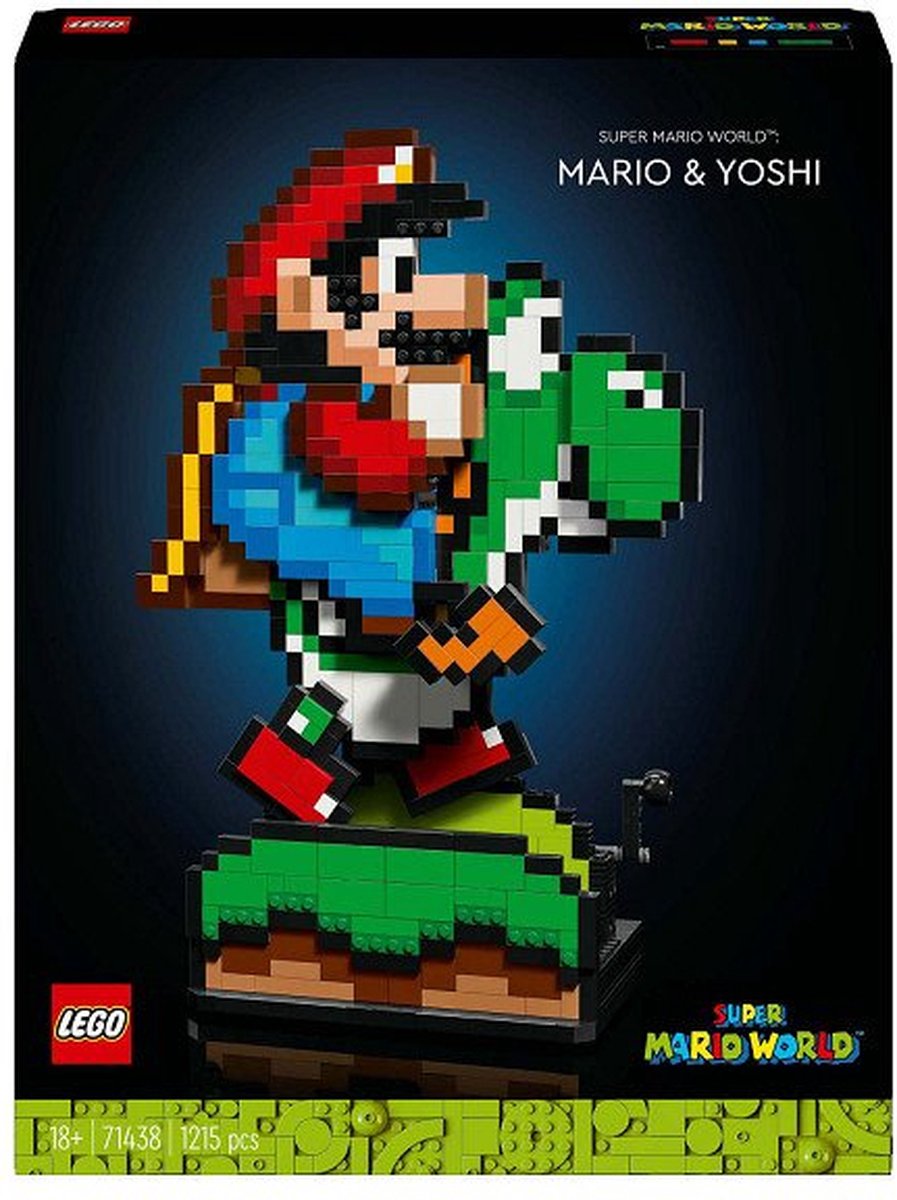 LEGO Super Mario World - Mario en Yoshi - 71438 — afbeelding 2