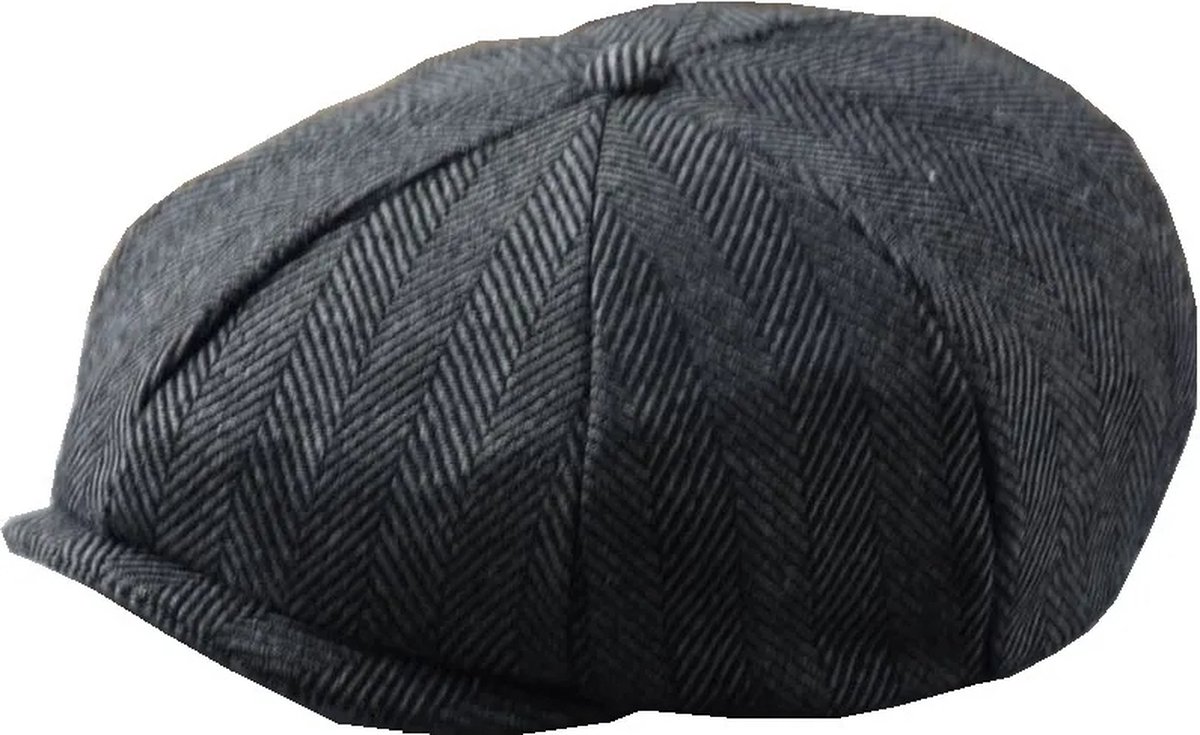 Heren Baret Platte Newsboy Hoed Verstelbare Cap Ademende Mannen Hoed Europese En Amerikaanse Stijl Patroon Achthoekige Hoed Herfst En Winter Piek Cap Schilder
