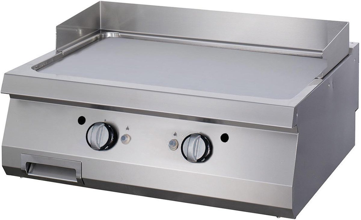Maxima Premium Grillplaat Glad Dubbel 90 cm Diep Elektrisch