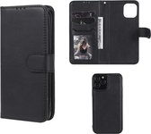 Étui pour iPhone 12 / iPhone 12 Pro , MobyDefend 2-en-1 de Luxe avec couverture arrière amovible, Zwart - Étui pour téléphone portable / étui pour téléphone Convient pour: Apple iPhone 12; Apple iPhone 12 Pro